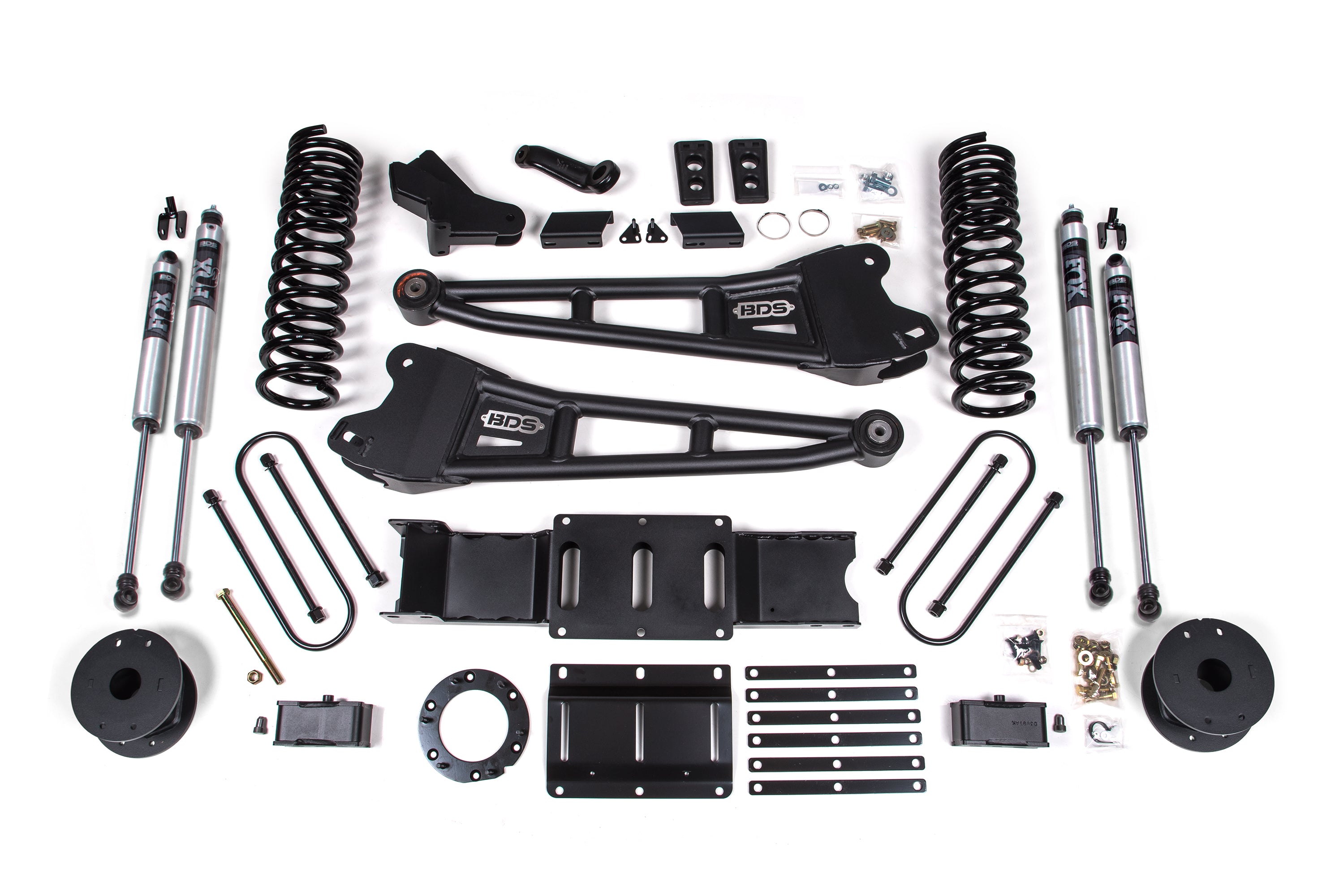 4 Inch Lift Kit w/ Radius Arm | Ram 3500 w/ Rear Air Ride (19-24) 4WD | Gas