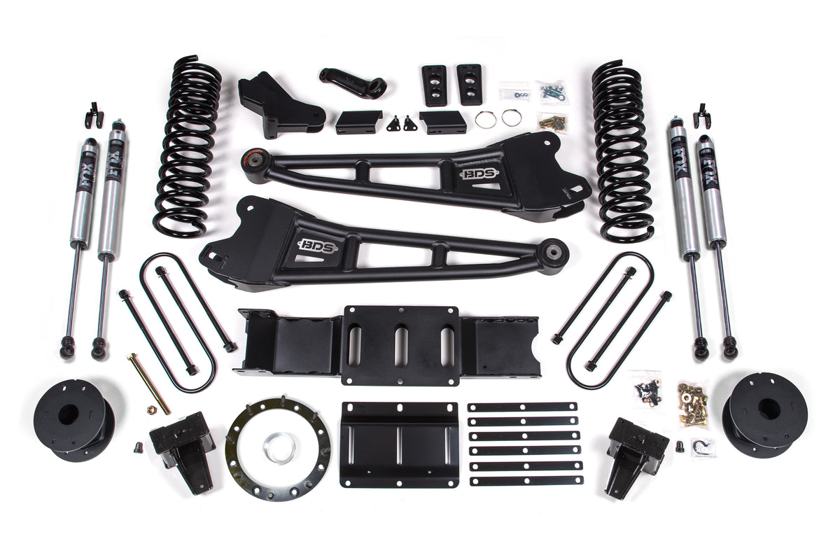 6 Inch Lift Kit w/ Radius Arm | Ram 3500 w/ Rear Air Ride (19-24) 4WD | Diesel