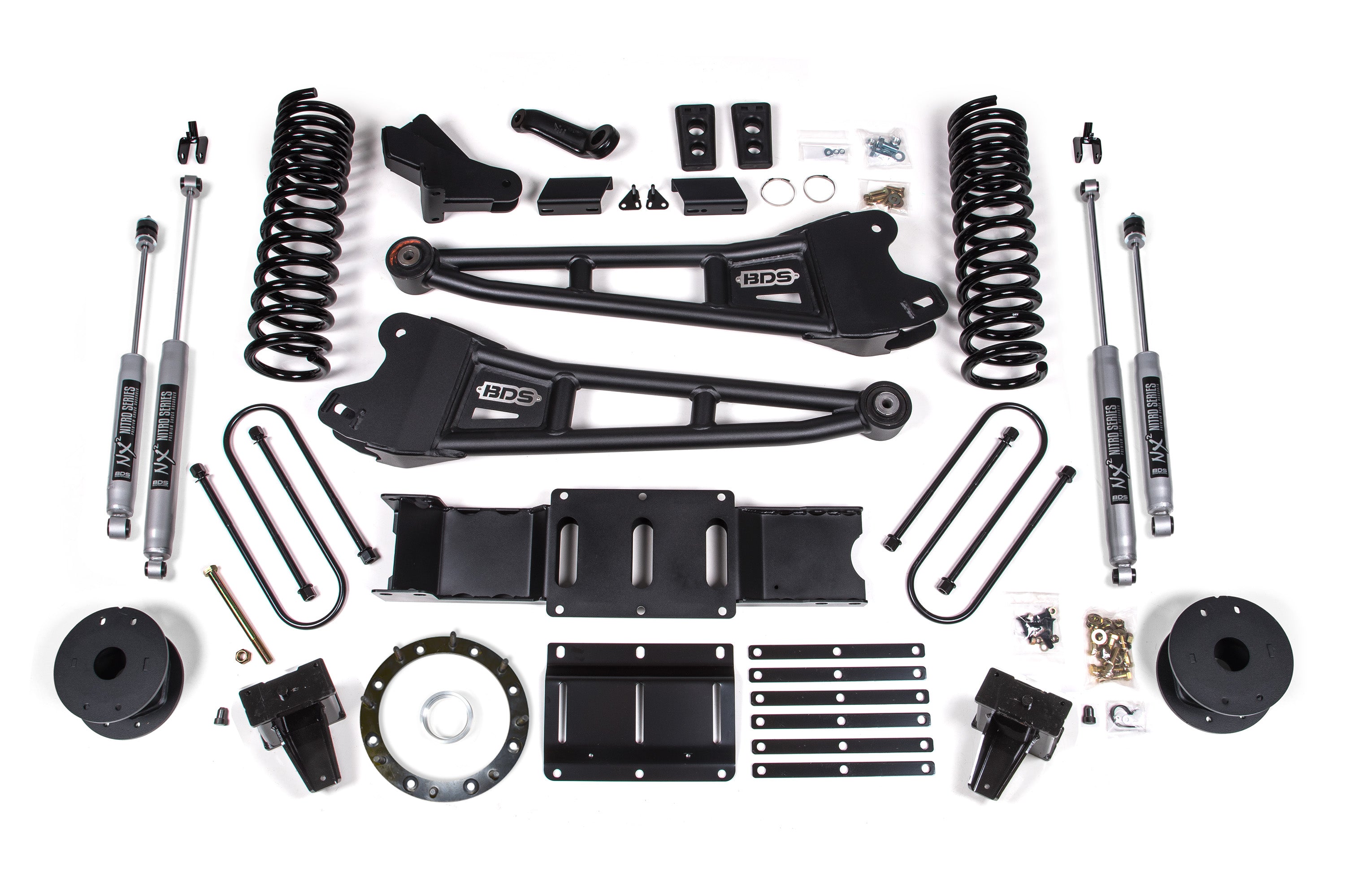 5.5 Inch Lift Kit w/ Radius Arm | Ram 3500 w/ Rear Air Ride (19-24) 4WD | Gas