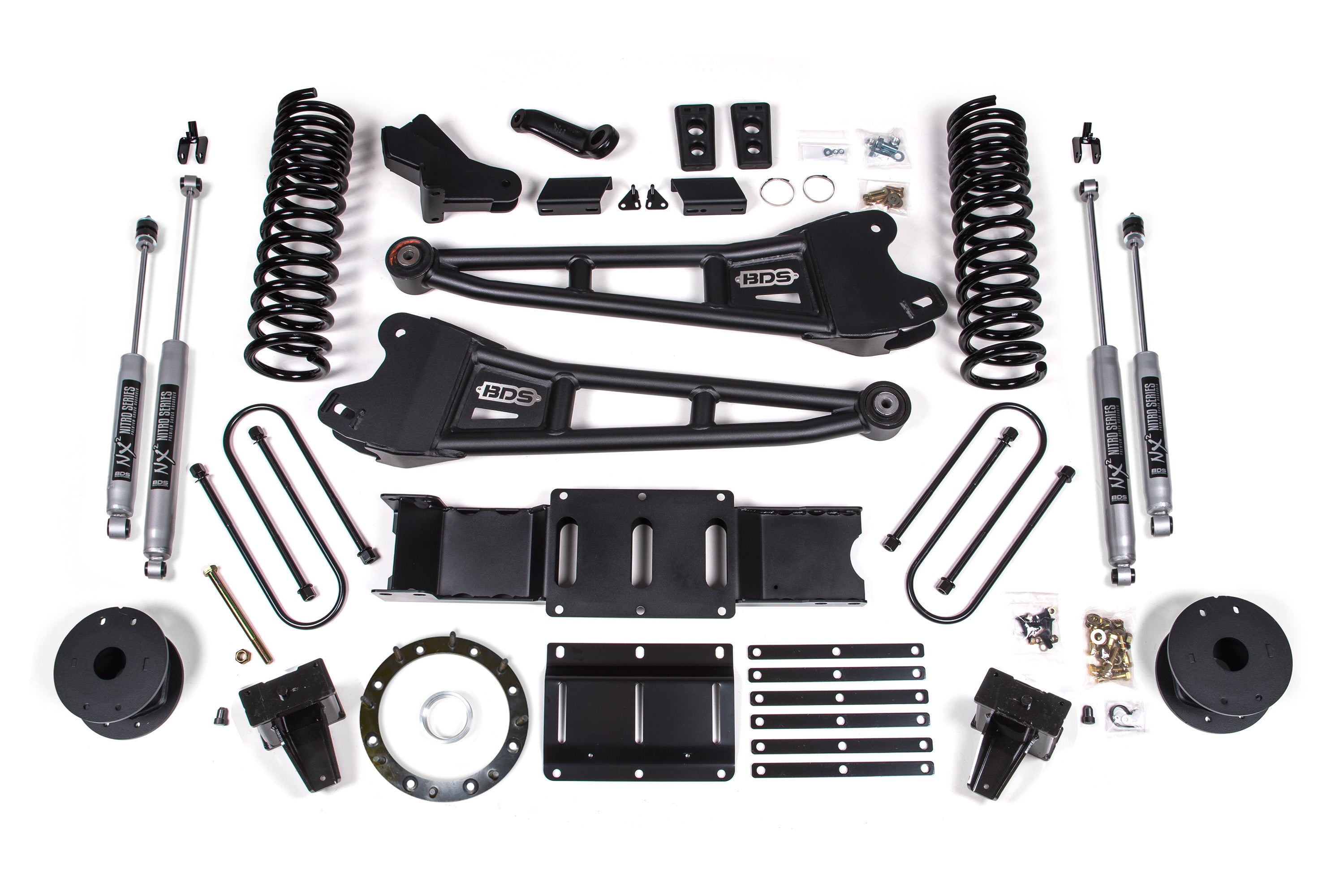 6 Inch Lift Kit w/ Radius Arm | Ram 3500 w/ Rear Air Ride (19-24) 4WD | Diesel