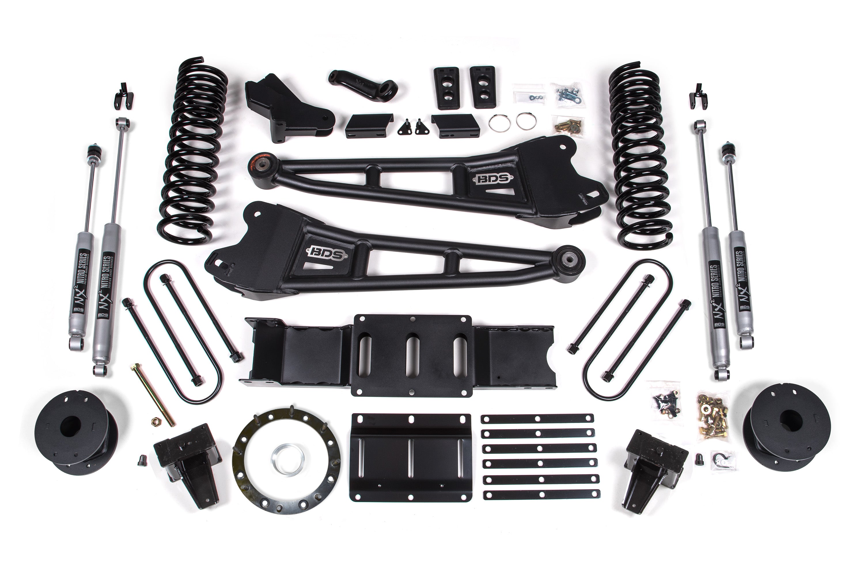 6 Inch Lift Kit w/ Radius Arm | Ram 3500 w/ Rear Air Ride (19-24) 4WD | Diesel