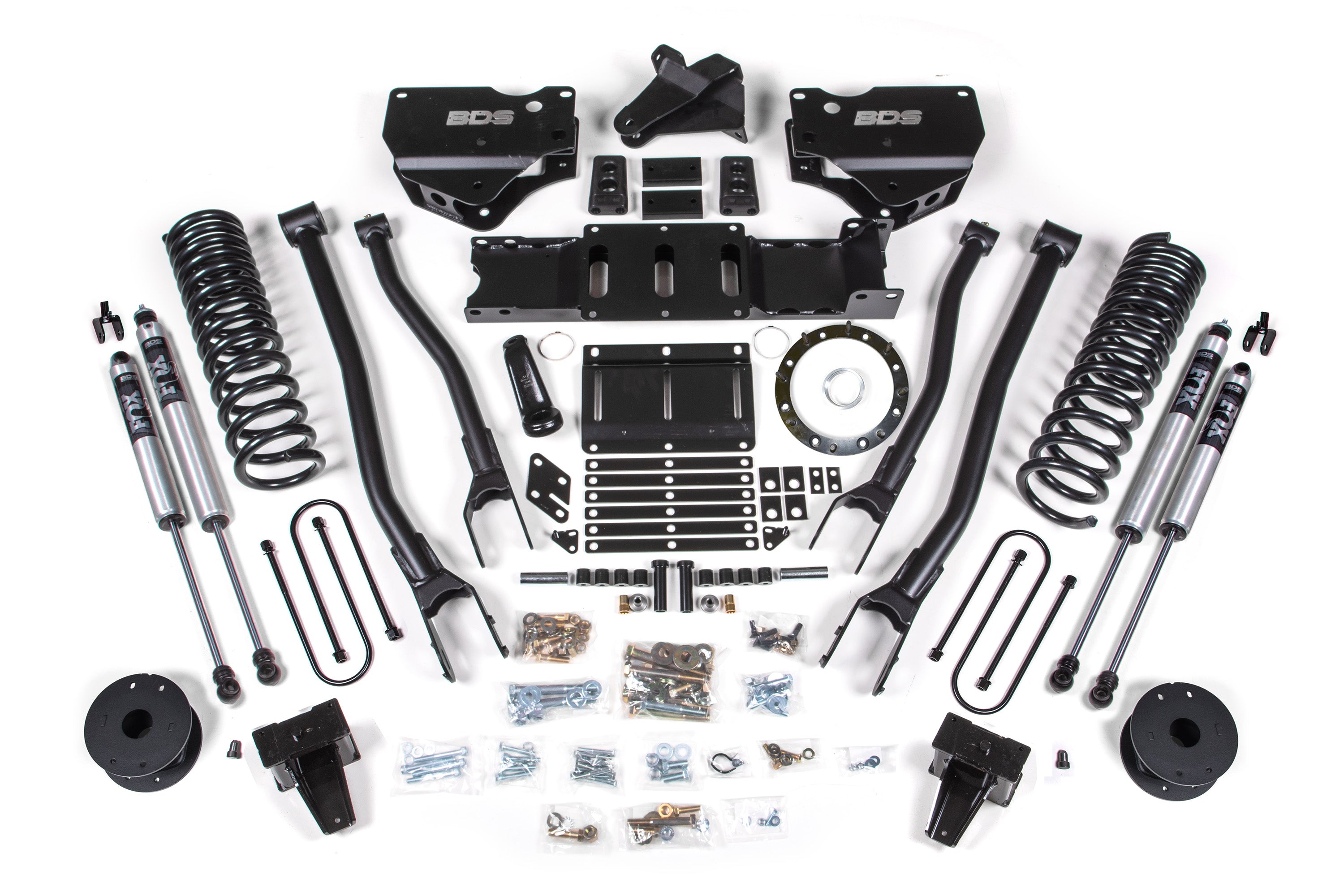 6 Inch Lift Kit w/ 4-Link | Ram 3500 w/ Rear Air Ride (19-24) 4WD | Diesel