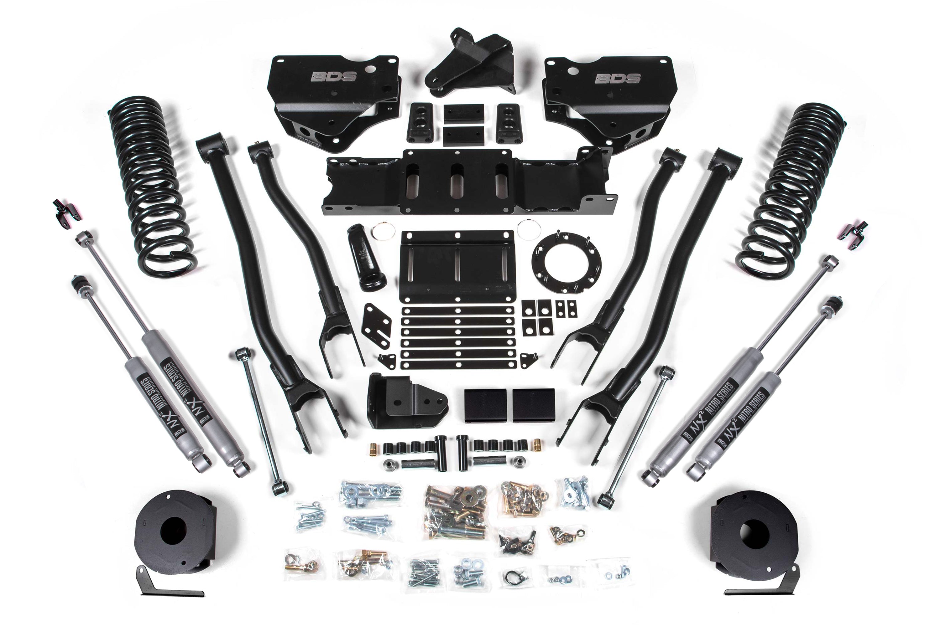 5.5 Inch Lift Kit w/ 4-Link | Ram 2500 w/ Rear Air Ride (19-24) 4WD | Gas