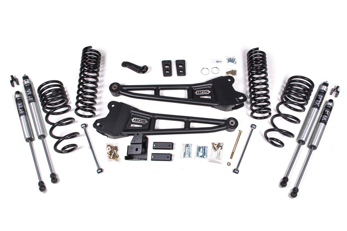 4 Inch Lift Kit w/ Radius Arm | Ram 2500 (14-18) 4WD | Diesel