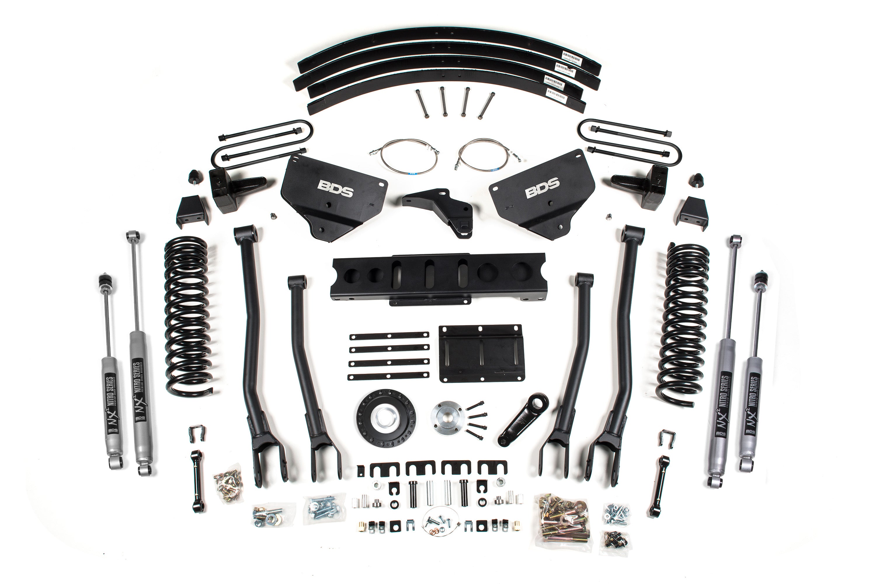 8 Inch Lift Kit w/ 4-Link | Ram 3500 (13-18) 4WD | Diesel