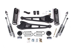 4 Inch Lift Kit w/ Radius Arm | Ram 3500 w/ Rear Air Ride (13-18) 4WD | Diesel