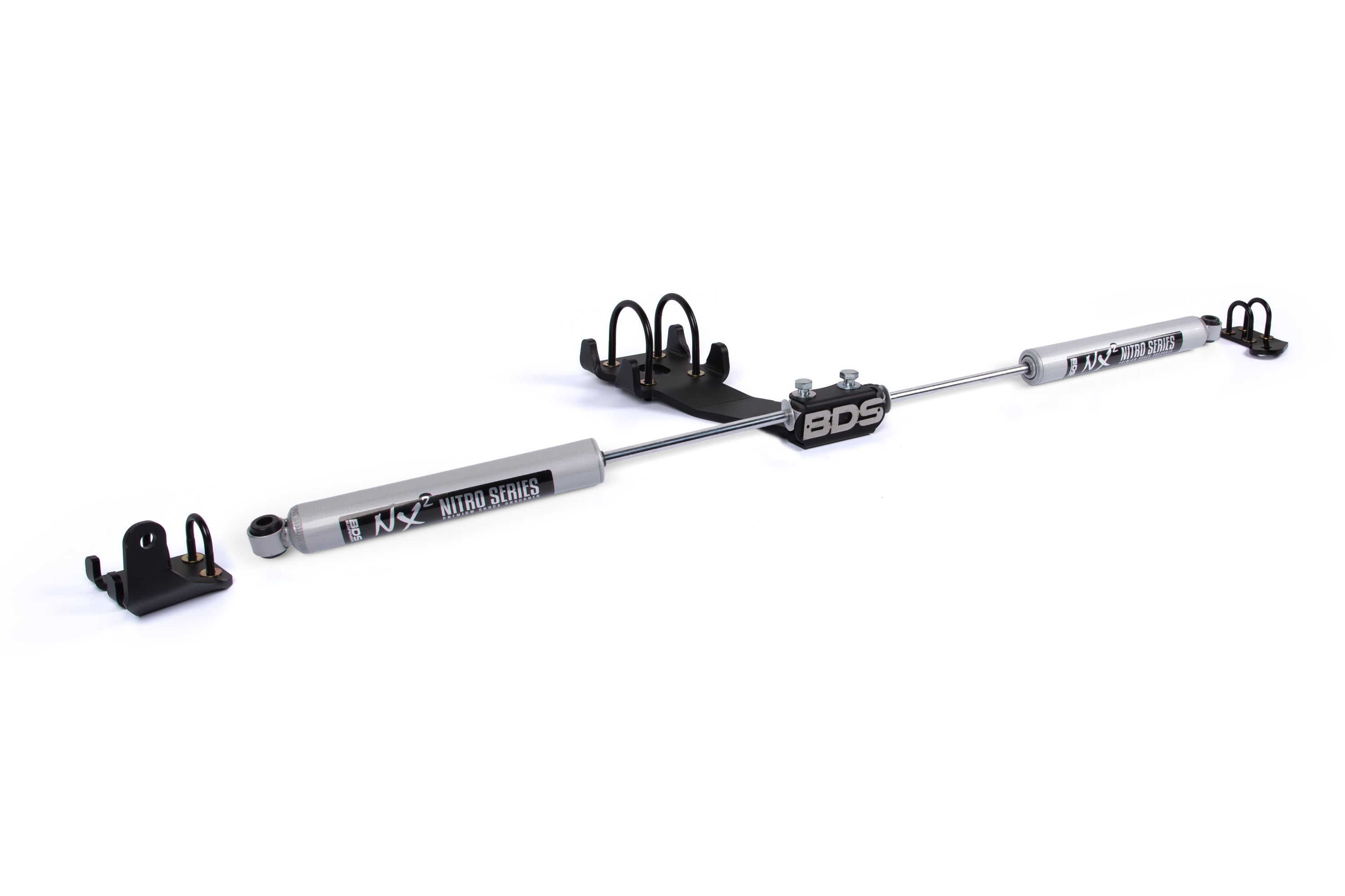 Dual Steering Stabilizer Kit w/ NX2 Shocks | Dodge Ram 1500 (94-01) and 2500/3500 Y-Style (94-08) 4WD