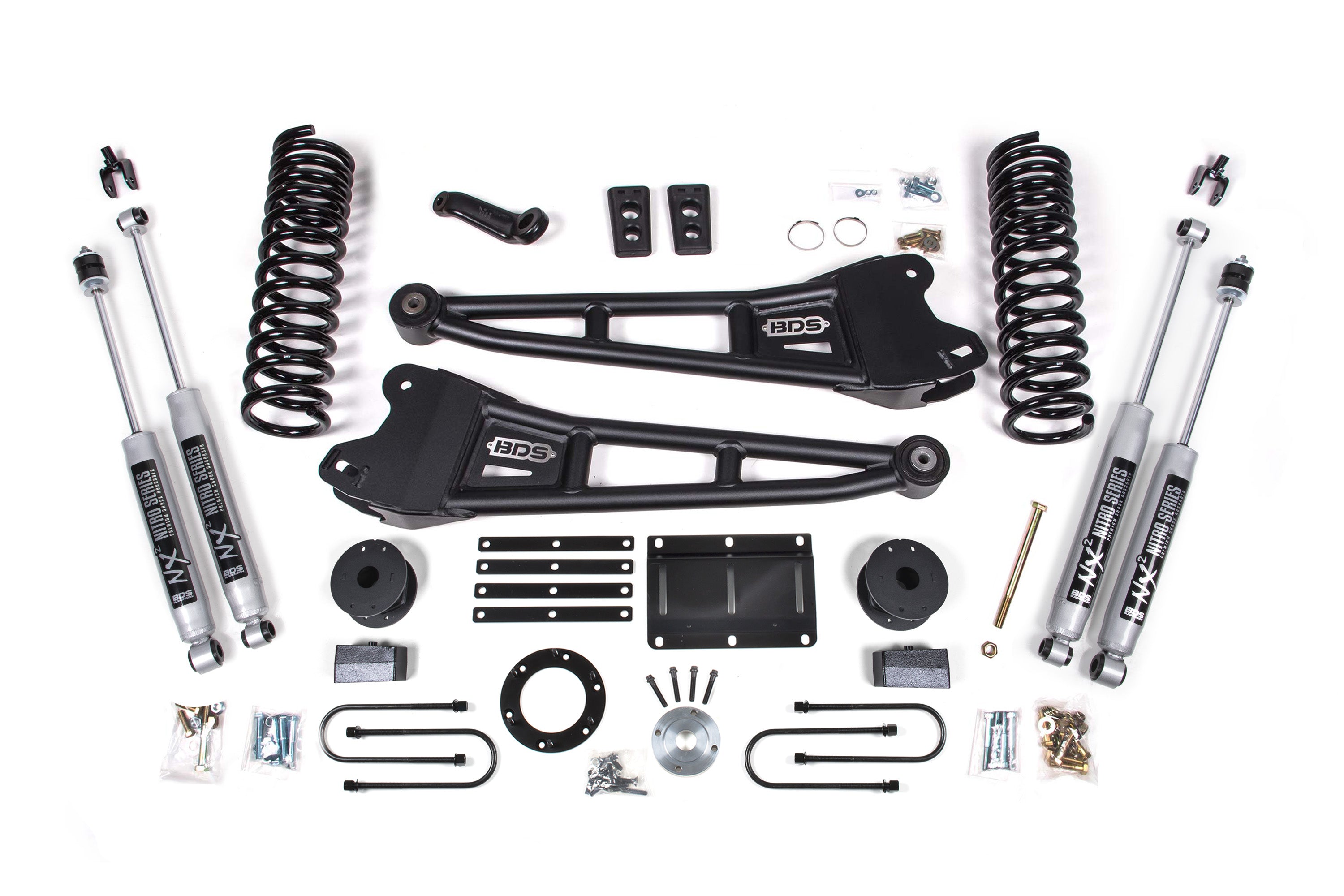 6 Inch Lift Kit w/ Radius Arm | Ram 3500 w/ Rear Air Ride (13-18) 4WD | Diesel