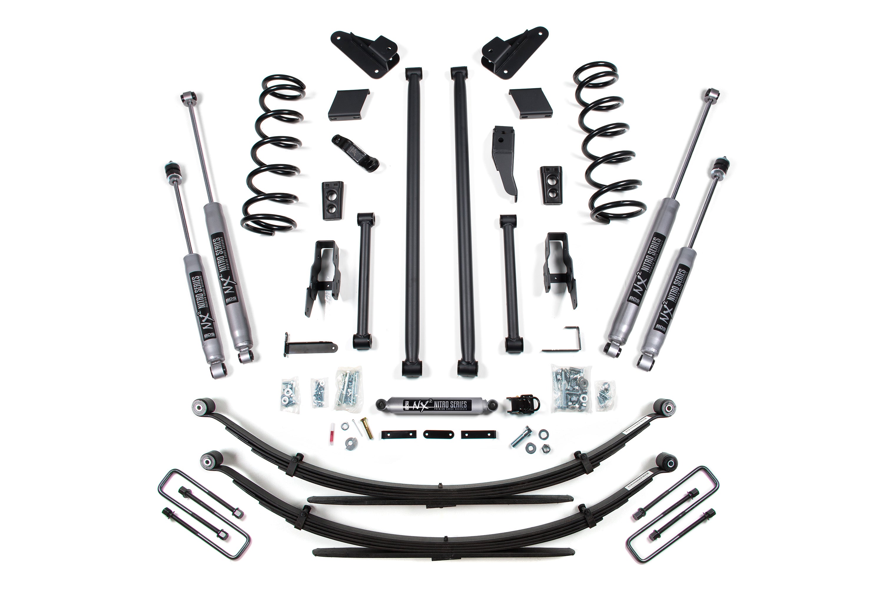 4.5 Inch Lift Kit | Long Arm Conversion | Dodge Ram 2500/3500 (94-99) 4WD