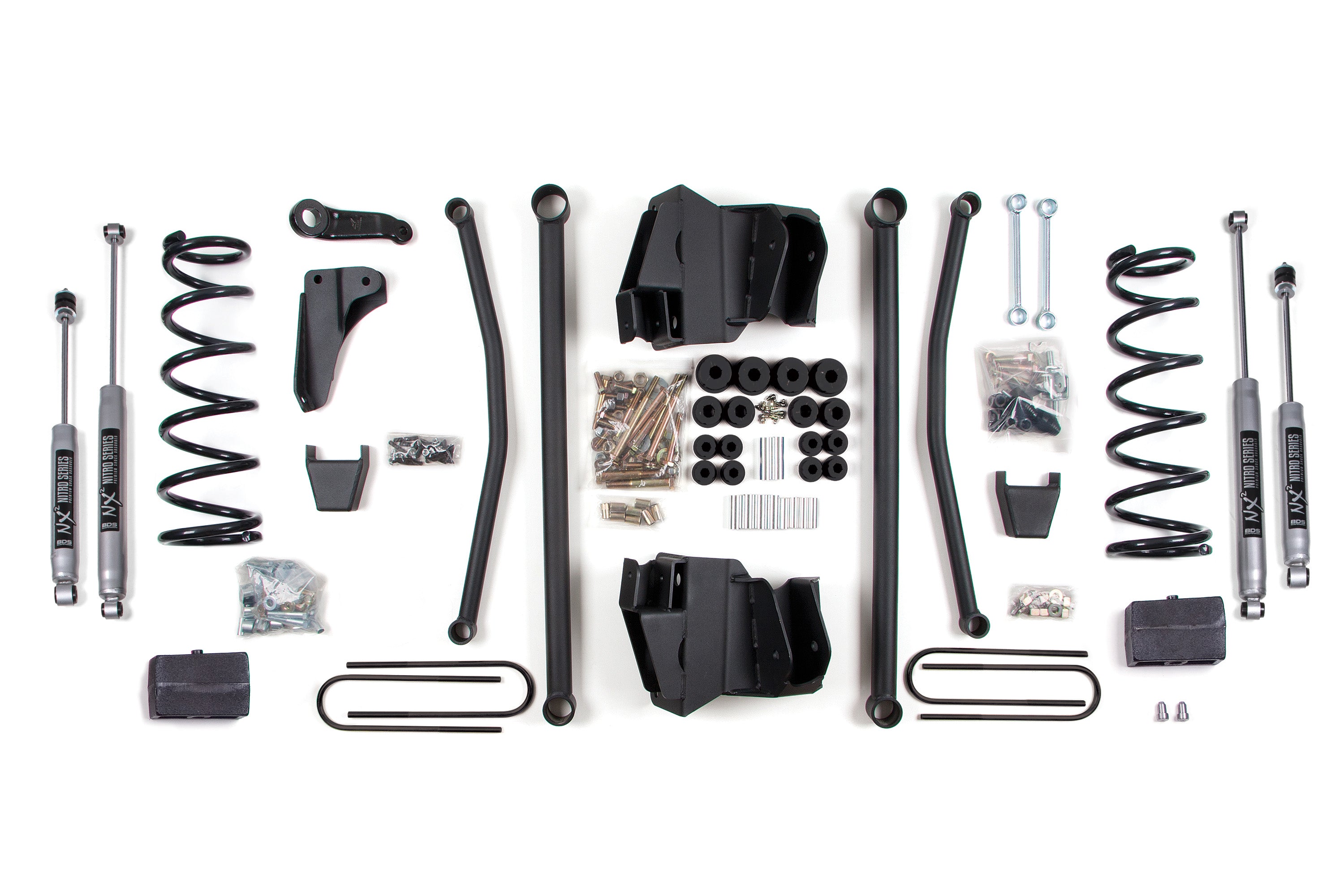 4 Inch Lift Kit | Long Arm | Dodge Ram 2500 Power Wagon (09-13) 4WD | Gas