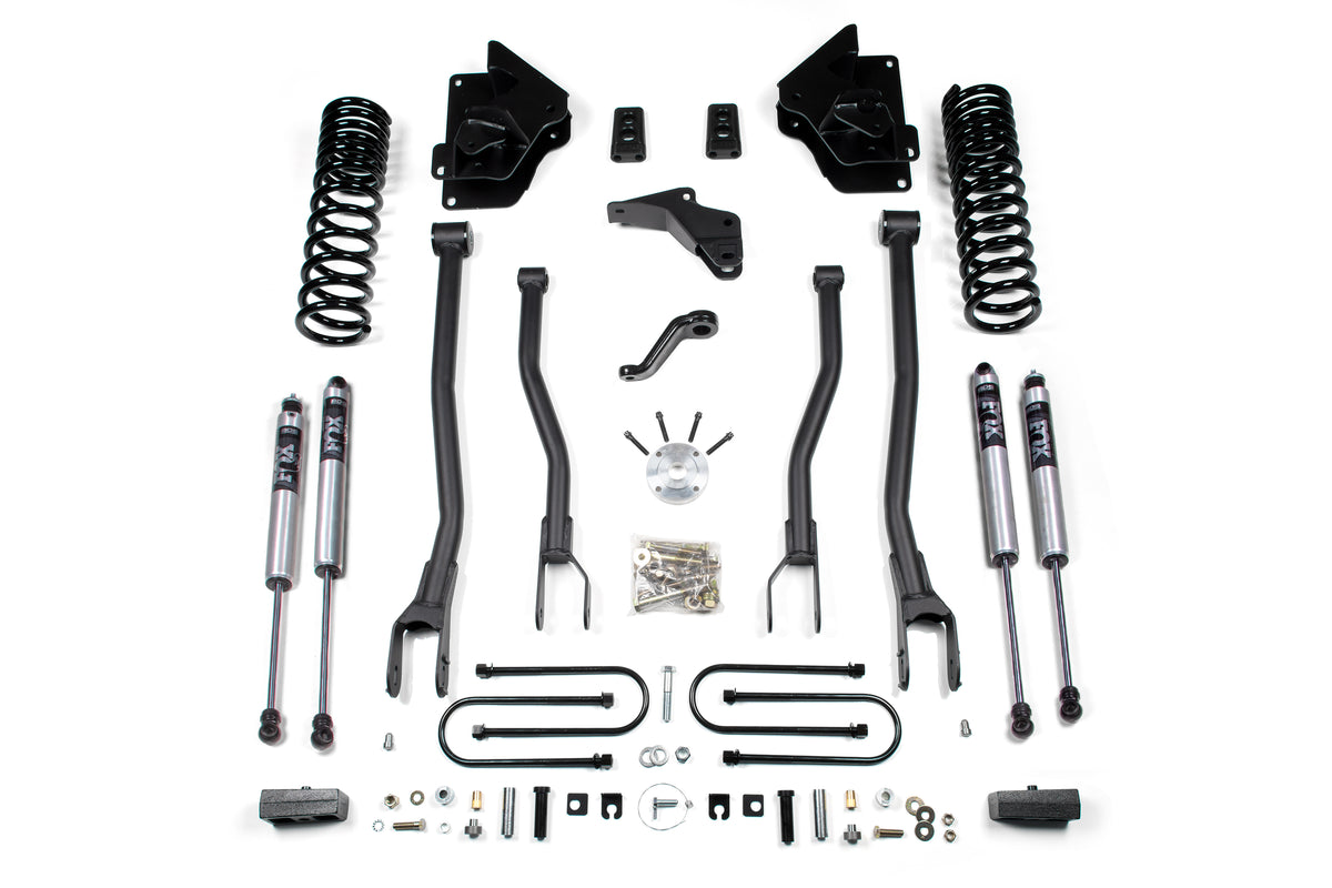 4 Inch Lift Kit w/ 4-Link | Ram 3500 (13-18) 4WD | Gas