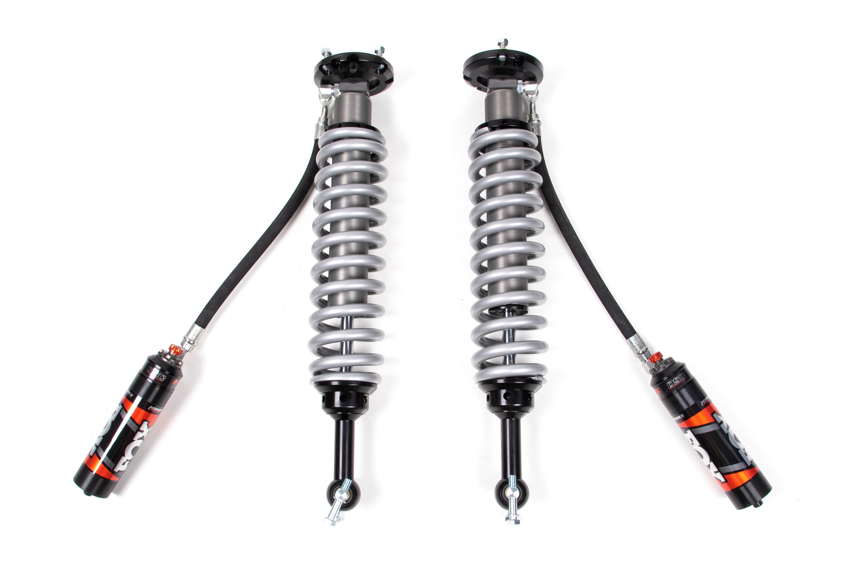 FOX 2.5 Coil-Over Shocks w/ DSC Reservoir Adjuster | 4 Inch Lift | Performance Elite Series | Ford F150 (15-20) 4WD