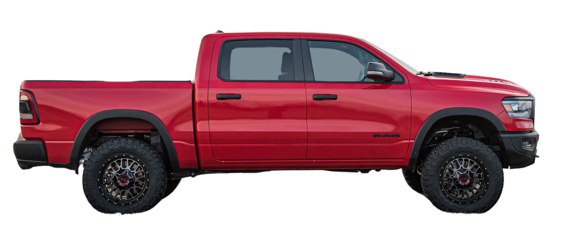 Ram 1500 with BDS 4 inch lift kit on 35 inch tires